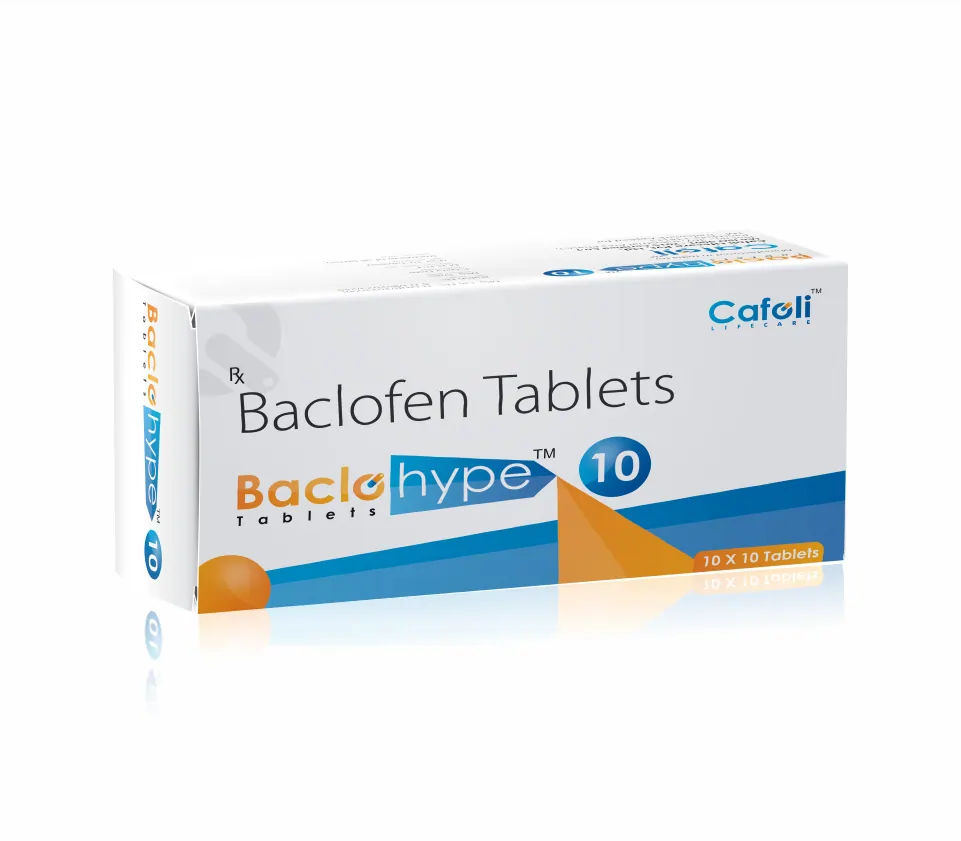 Baclofen 10mg Tablet at Best Price in PCD Pharmacia Franchise for Muscle Relaxant and Muscle Spasms, Spinal Cord Injury